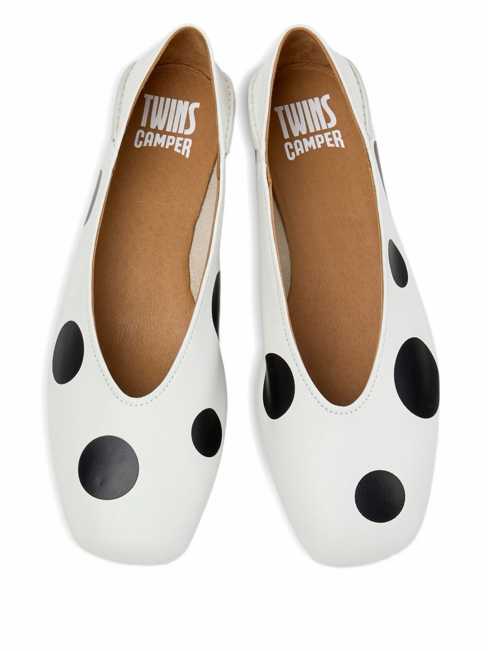 Camper Casa Myra Polka Dot flats